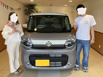 ワゴンＲスマイル納車させていただきました！！